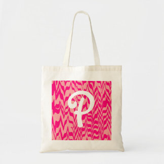 Tote Bag Swirl ZigZag Abstrait