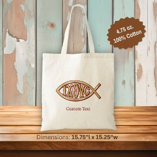 Tote Bag Symbole chrétien Ichthys