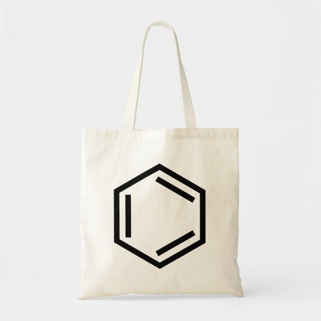 TOTE BAG SYMBOLE D'ANNEAU BENZENE (Devant)