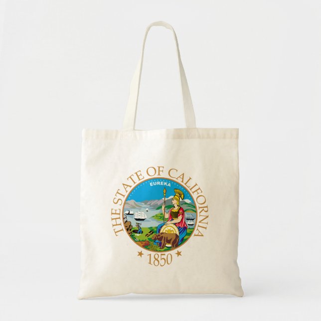 Tote Bag Symbole de Californie (Devant)