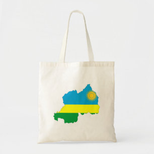 Tote Bag symbole de carte de forme de drapeau de pays du