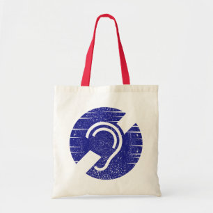 Tote Bag Symbole de la surdité et de la malentendante