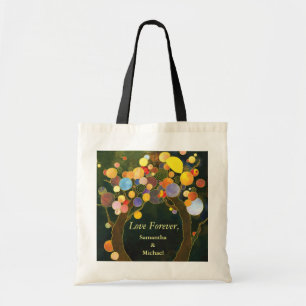 Tote Bag Symbole des arbres d'amour éternel