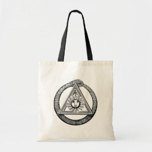 Tote Bag Symbole maçonnique des yeux de la franc-maçonner