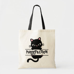 Tote Bag Symbole [Purrfection] Cute Kitten Escalade A