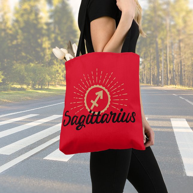 Tote Bag SYMBOLE Sagittarius Starburst (Créateur téléchargé)