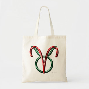 Tote Bag SYMBOLE Zodiaque Aries Taurus Cusp Astrologie