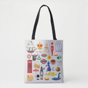 Tote Bag Symboles britanniques