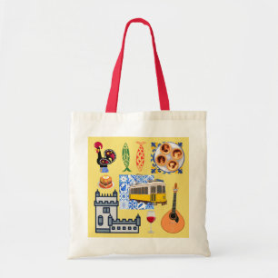 Tote Bag Symboles de la ville de Lisbonne