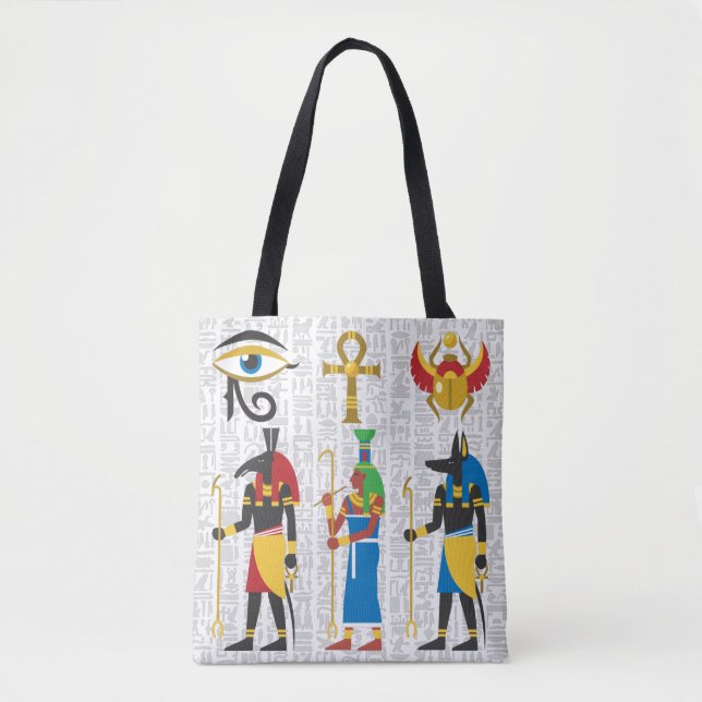Tote Bag Symboles égyptiens (Devant)