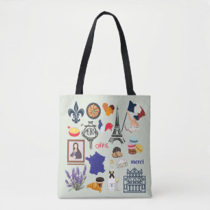 Tote Bag Symboles français