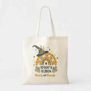 Tote Bag Symboles Halloween éffrayant motif