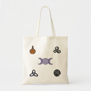 Tote Bag Symboles wiccan et païen
