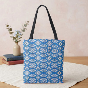 Tote Bag Symétrie diamant et ovale doux
