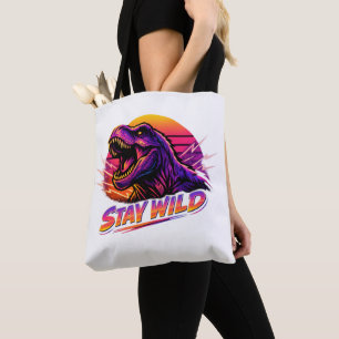 Tote Bag T-Rex Reste Sauvage