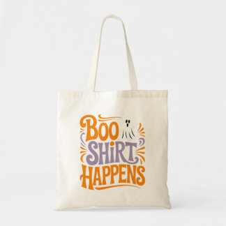 Tote Bag T-shirt Boo Drôle d'Halloween