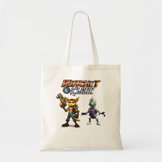 Tote Bag T-shirt classique à cliquet et Clank (Devant)