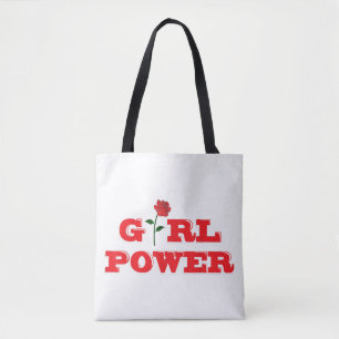 Tote Bag T-shirt Girl Power - Femmes féministes fantastique