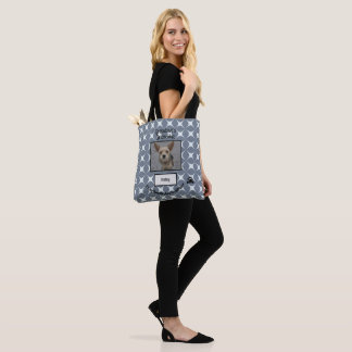 Tote Bag T-shirt grand-chien de grand-mère