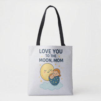 Tote Bag T-shirt maman de la Lune