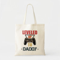 T-shirt vintage « Leveled Up To Daddy » Cadeau pou