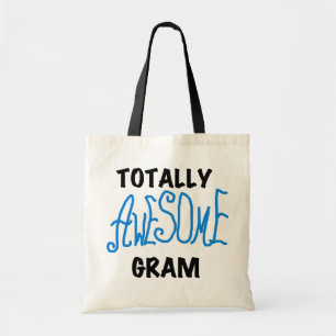 Tote Bag T-shirts bleus et cadeaux de gramme totalement