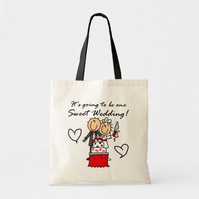 Tote Bag T-shirts doux et cadeaux d'un mariage (Devant)