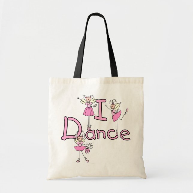 Tote Bag T-shirts et cadeaux de danse de la ballerine I (Devant)