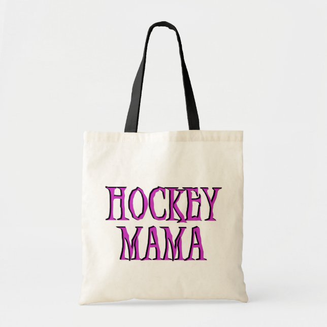 Tote Bag T-shirts et cadeaux de maman rose indien d'hockey (Devant)