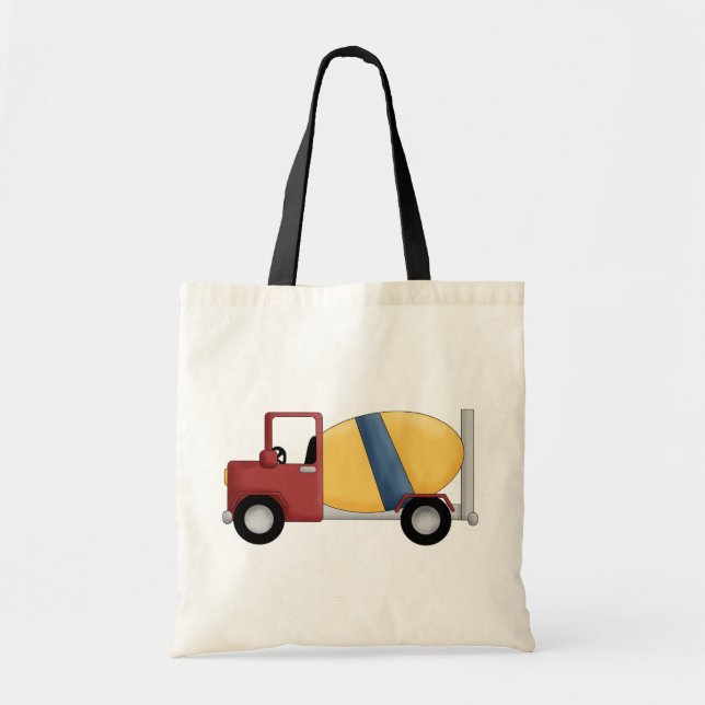 Tote Bag T-shirts et cadeaux de mélangeur de ciment (Devant)