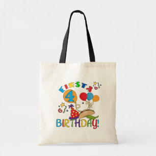 Tote Bag T-shirts et cadeaux Fiesta 4th Birthday