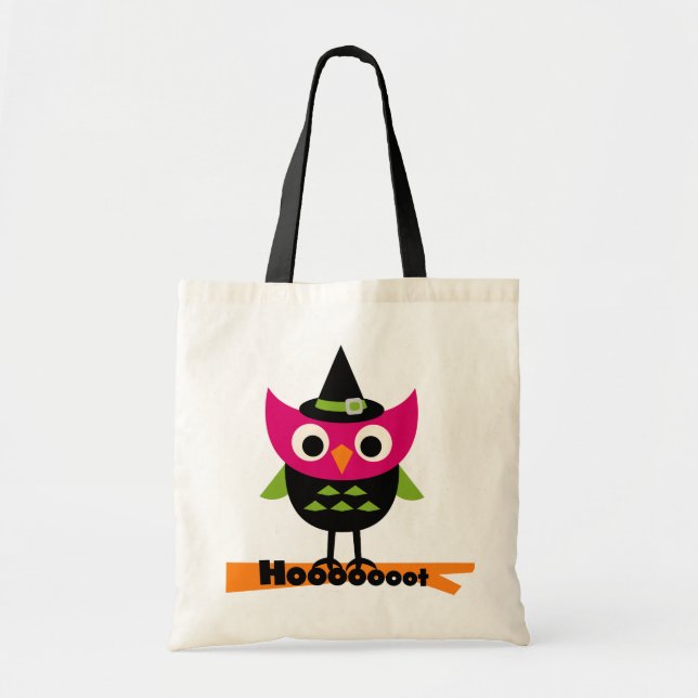 Tote Bag T-shirts et cadeaux Halloween Owl (Devant)
