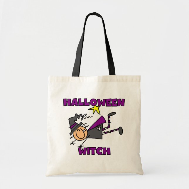 Tote Bag T-shirts et cadeaux Halloween Witch (Devant)