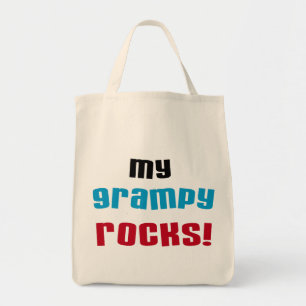 Tote Bag T-shirts et cadeaux My Grampy Rocks