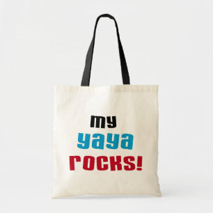 Tote Bag T-shirts et cadeaux My Yaya Rocks