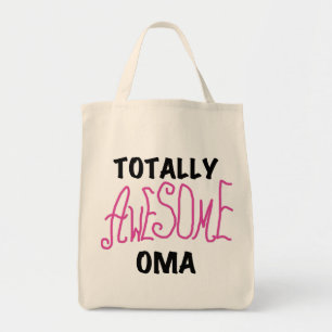 Tote Bag T-shirts et cadeaux Oma Pink absolument géniaux