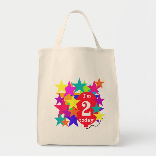 Tote Bag T-shirts et cadeaux pour le 2e anniversaire des ét (Devant)