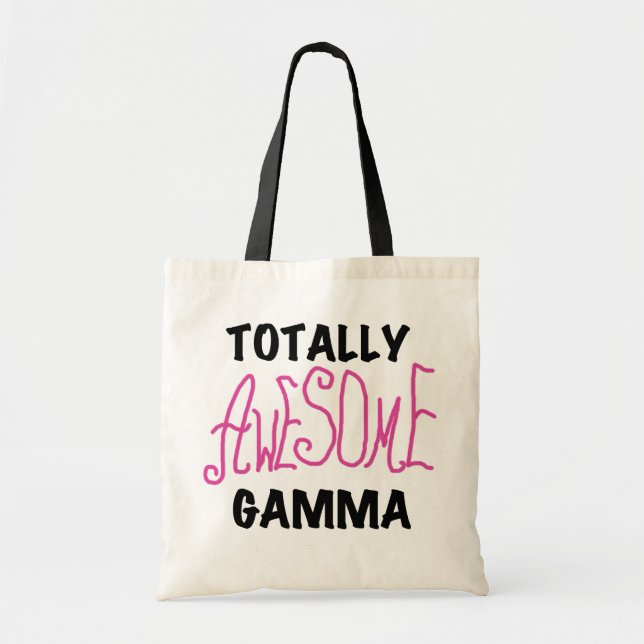 Tote Bag T-shirts et cadeaux roses gamma totalement (Devant)