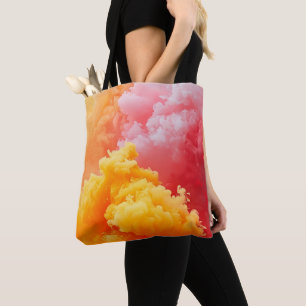Tote Bag Tabagisme mince de couleur généré par l'IA