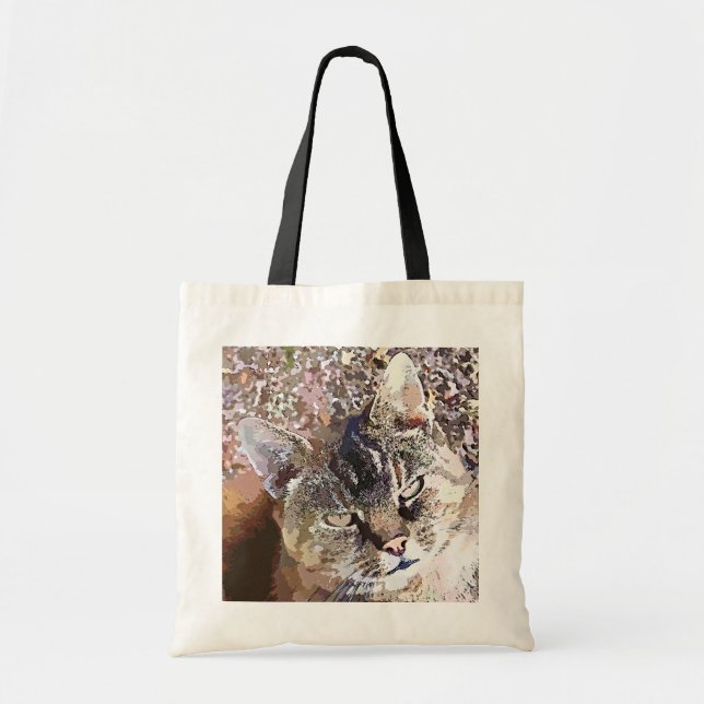 TOTE BAG TABLEAU CAT (Devant)