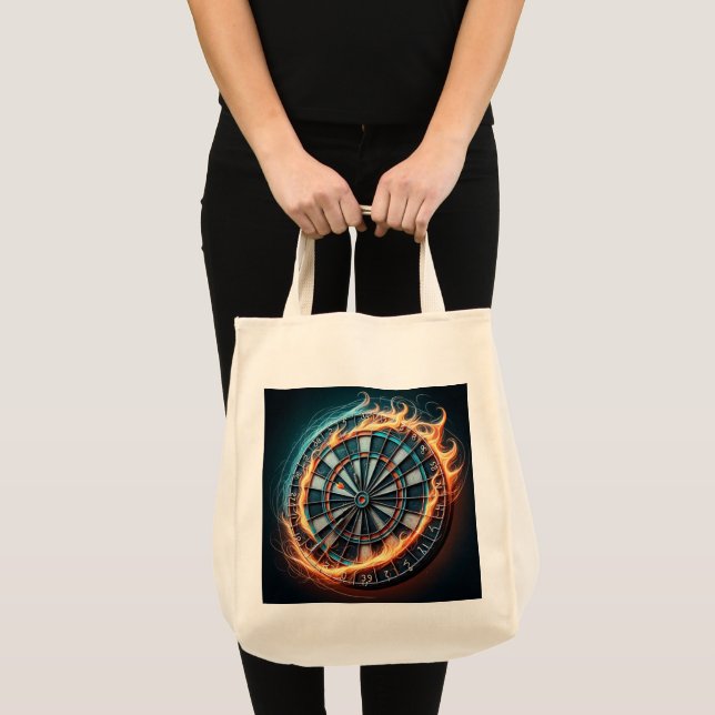 Tote Bag Tableau de bord de feu avec explosion de bulle (Devant (produit))