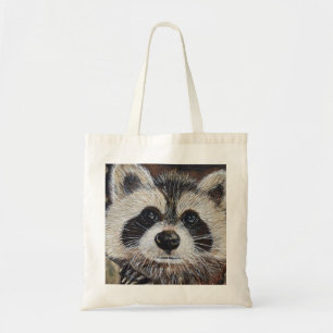 Tote Bag Tableau Raccoon