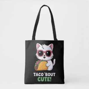 Tote Bag Taco 'À propos de mou Kitten