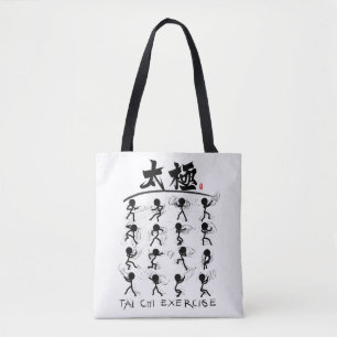 Tote Bag Tai Chi kung fu(功 夫)