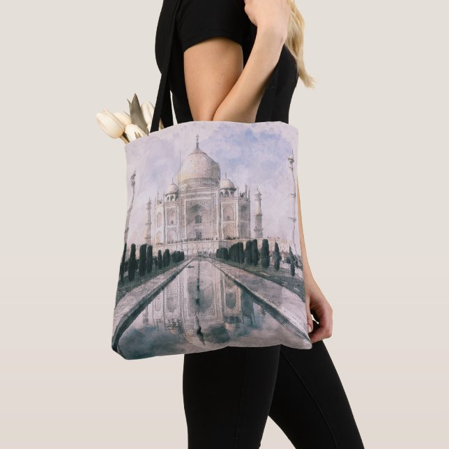 Tote Bag Taj Mahal, Inde (De près)