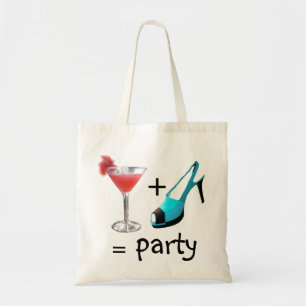 Tote Bag Talons hauts et cocktails