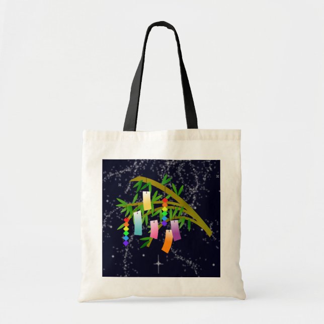 Tote Bag Tanabata Wishing Tree (Devant)