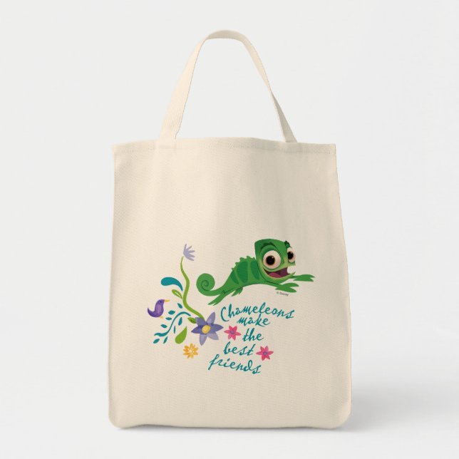 Tote Bag Tangé | Pascal - Chameleons Faites le meilleur ami (Devant)
