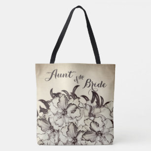 Tote Bag Tante de la mariée Vintage