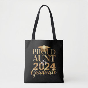 Tote Bag Tante fière d'une promotion de finissants 2024